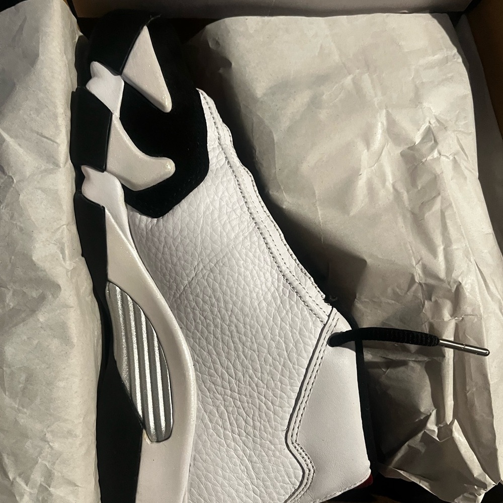 Stylish White and Black Women's Sneakers
